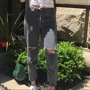 Topshop boyfriend jeans! Super cute